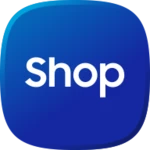 shop samsung android application logo